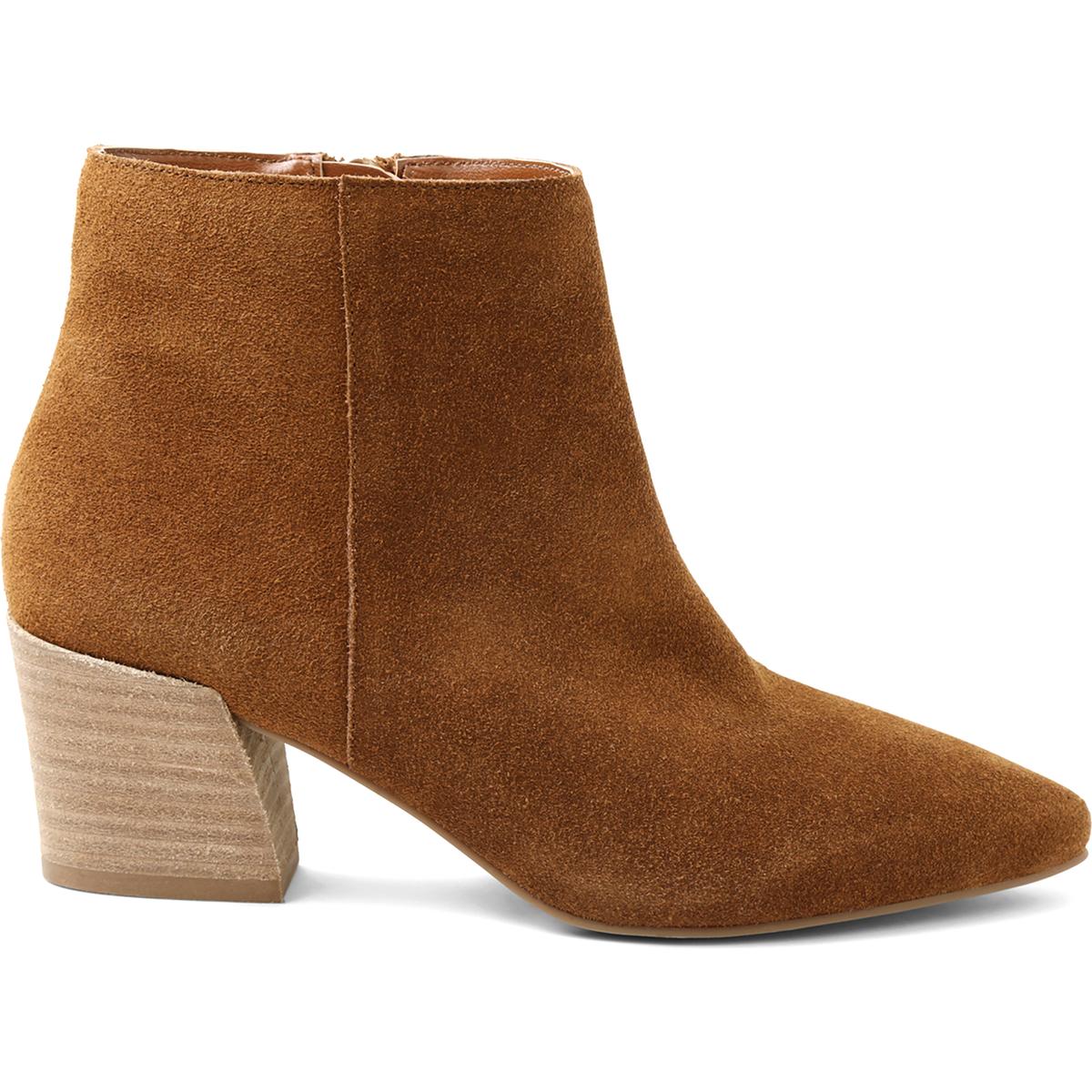 Kensie Womens Brown Suede Pointed Toe Ankle Boots Shoes 9 Medium (B,M) BHFO 0651 191609369923 eBay
