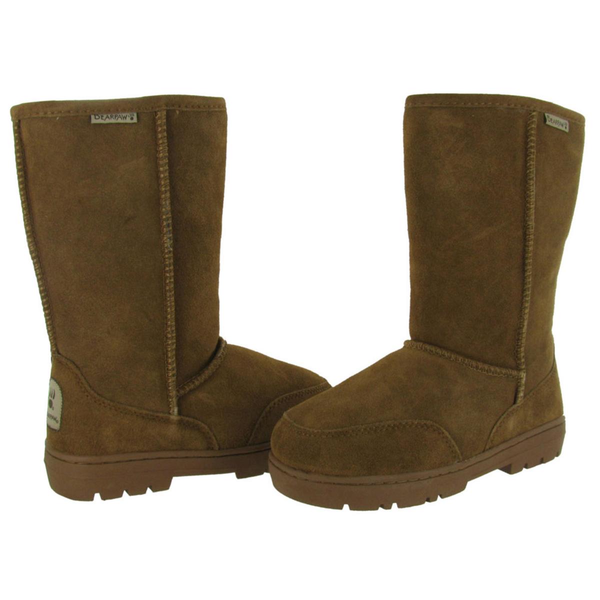 clarks sheepskin lined boots