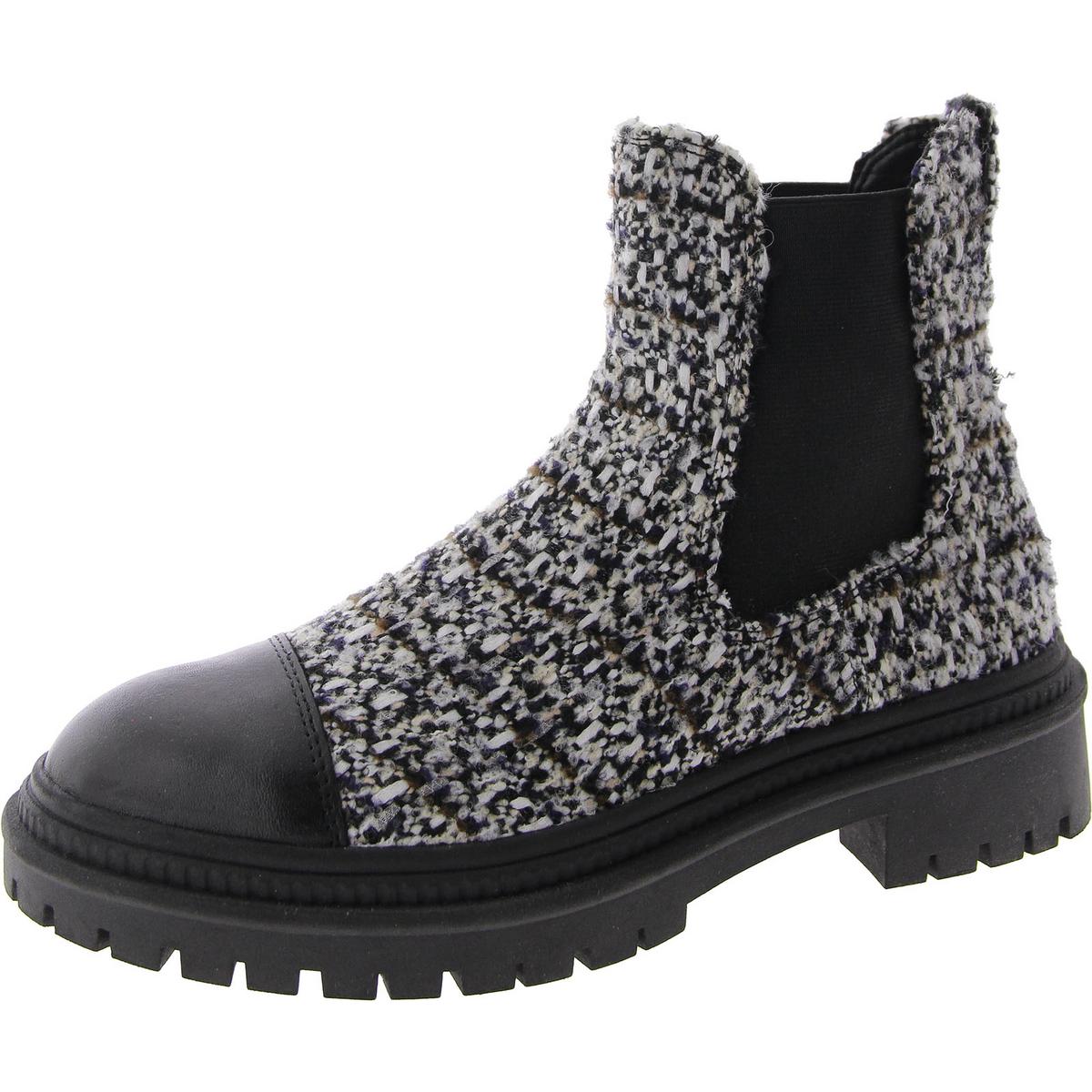 Steve Madden / женские ботильоны Mayslie на ч/б подошве с волочением, 5 средних размеров (B,M) BHFO 6476
