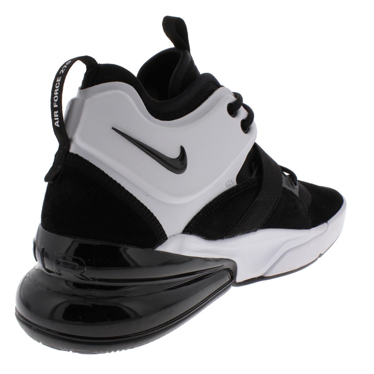 Nike Mens Air Force 270 Leather Off-Court Basketball Shoes Sneakers ...
