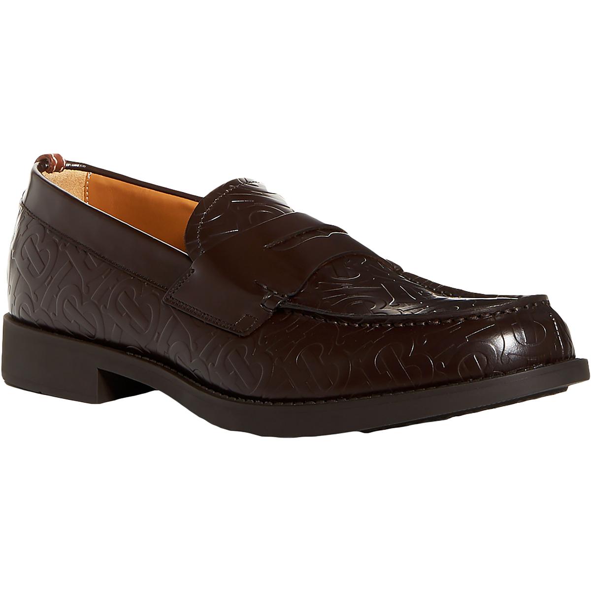 burberry penny loafers