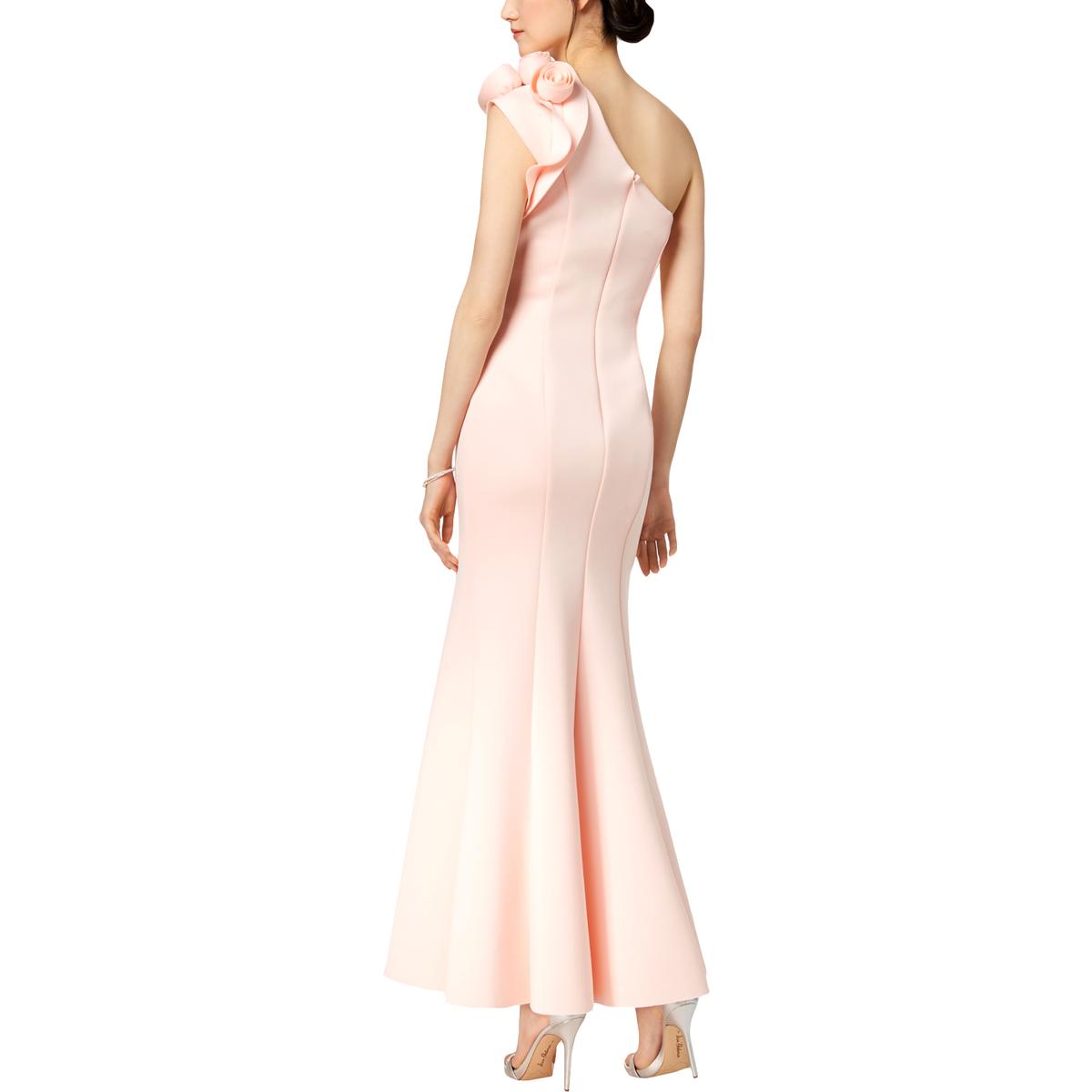 betsy and adam ruffle back gown