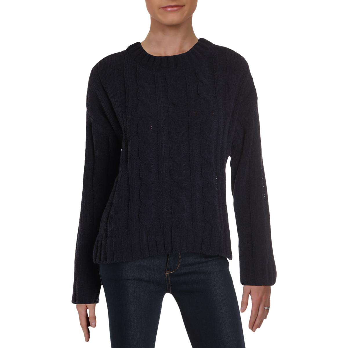 aqua chenille sweater