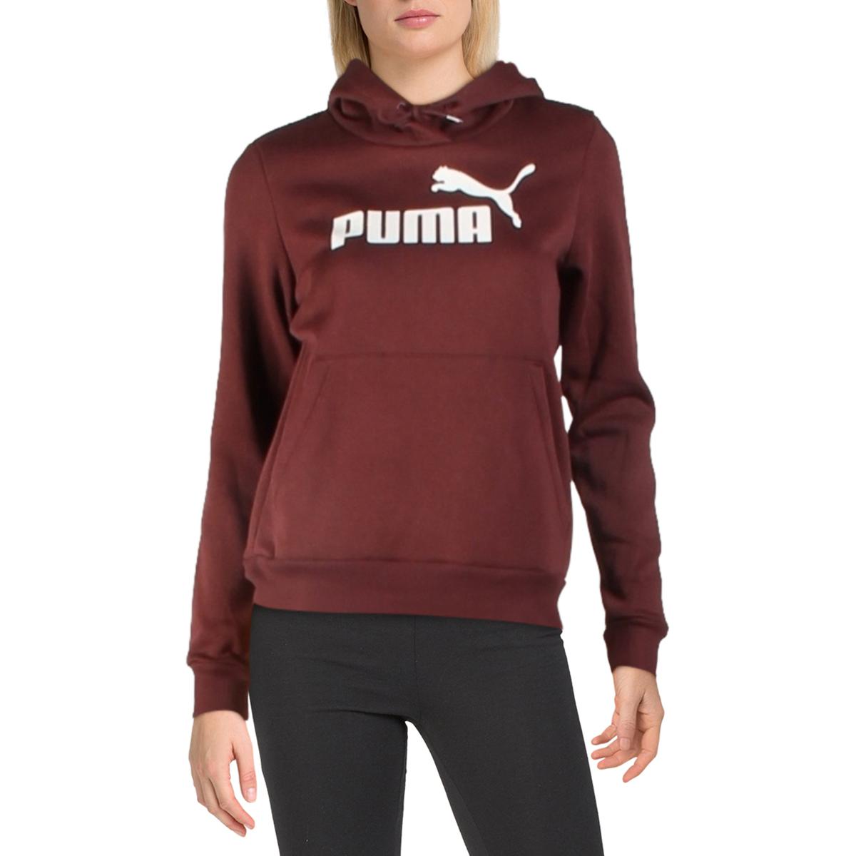 Puma Womens Red Sweatshirt Fitness Running Hoodie Athletic M BHFO 1445 ...