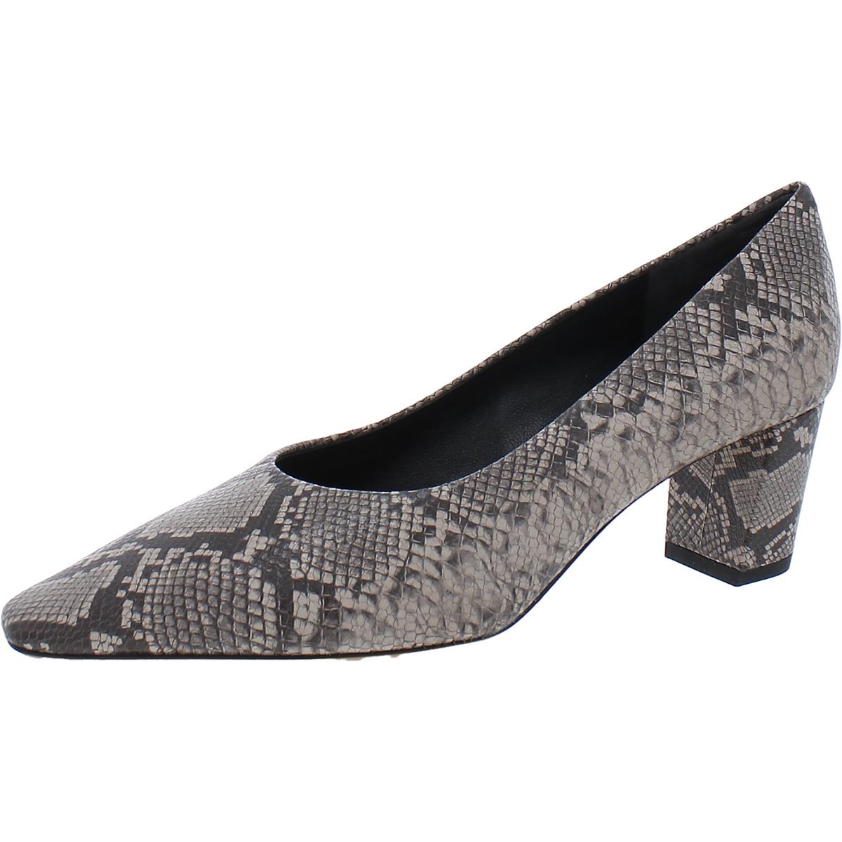 Элегантные мокасины Vince Womens Ania без шнуровки на каблуке BHFO 6427