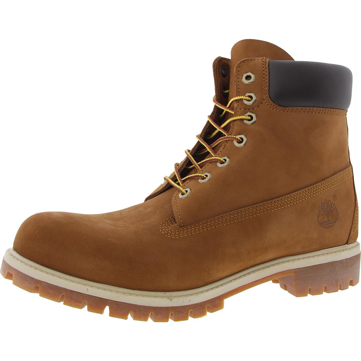 Мужские коричневые армейские ботинки Timberland на шнуровке 11.5 Medium (D) BHFO 6440