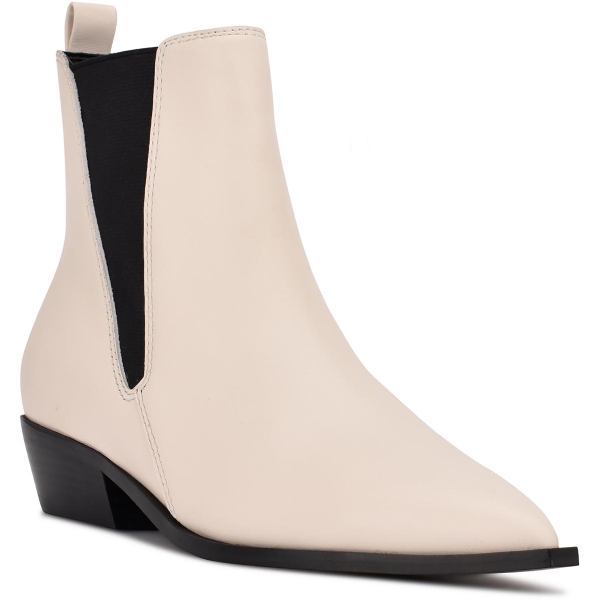 Nine West Womens Danzy Stretch Dressy Pointed Toe Chelsea Boots Shoes BHFO 4931 eBay