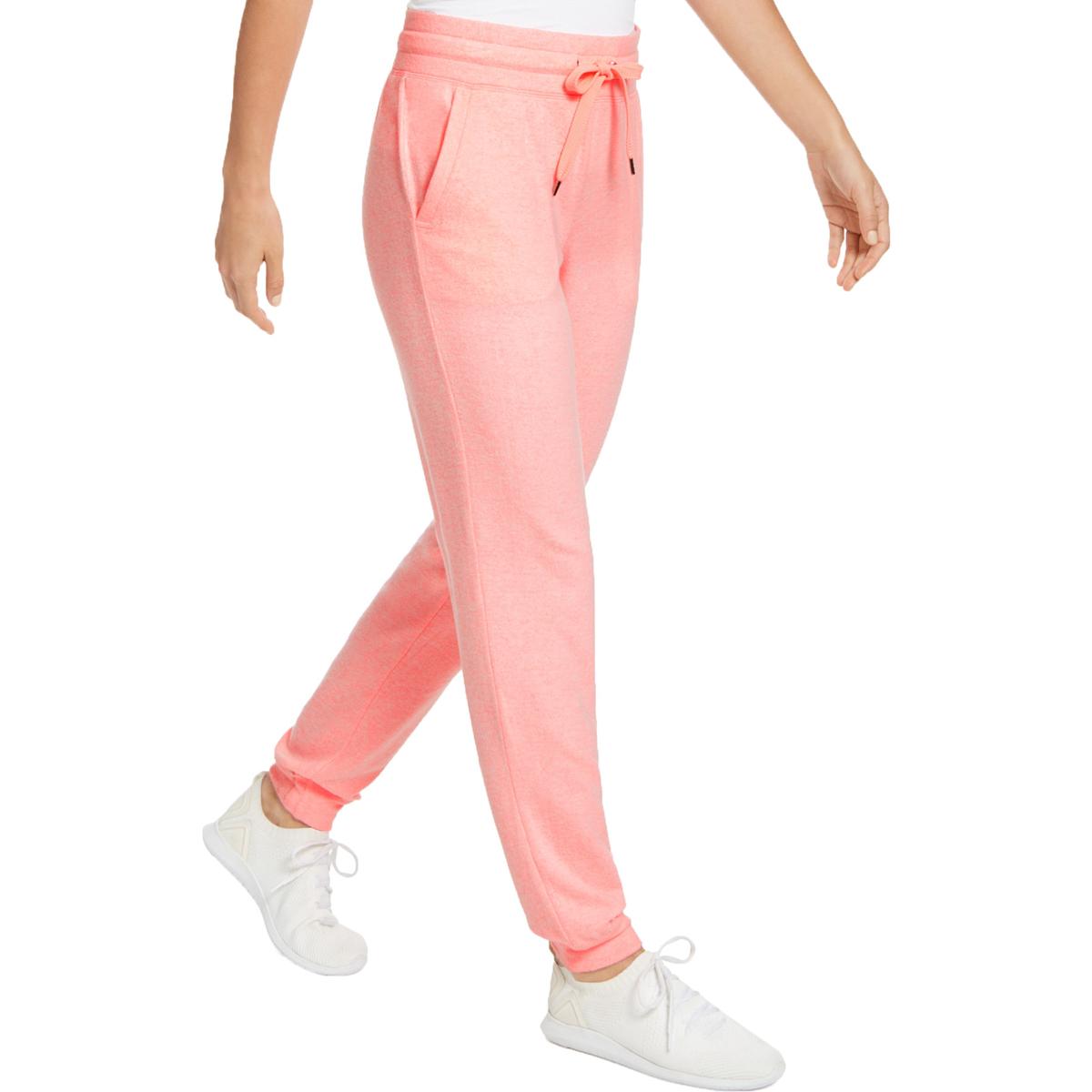 Ideology Womens Pink Sweatpants Fitness Jogger Pants Loungewear L BHFO ...