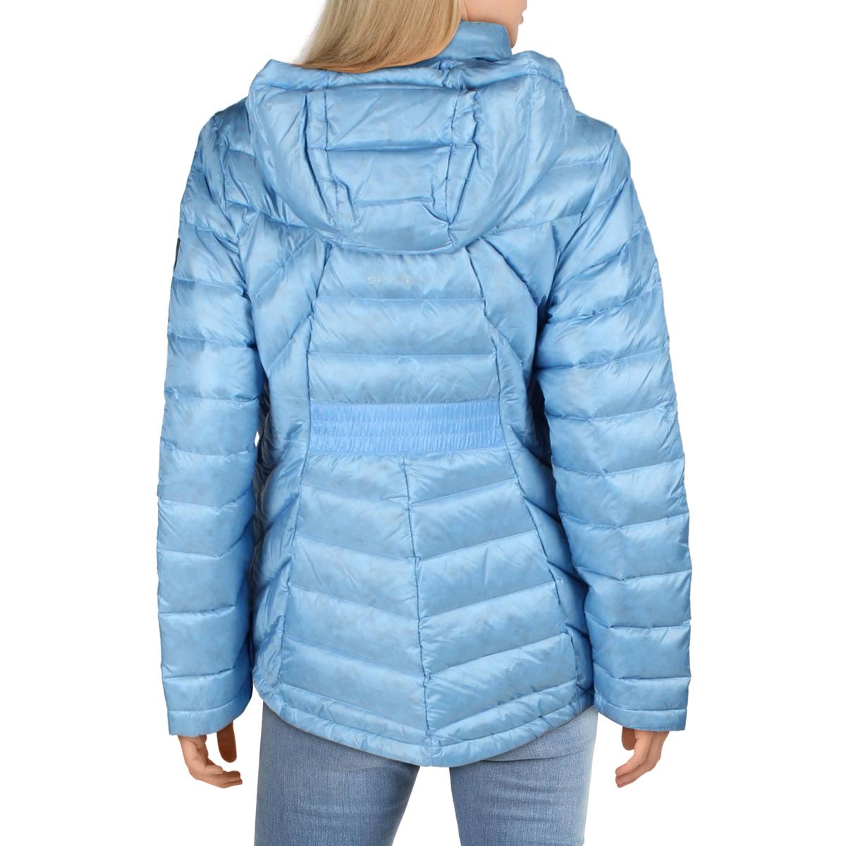 Spyder Womens Syrround Hoody Down Quilted Jacket Puffer Coat Outerwear BHFO 9961 | eBay