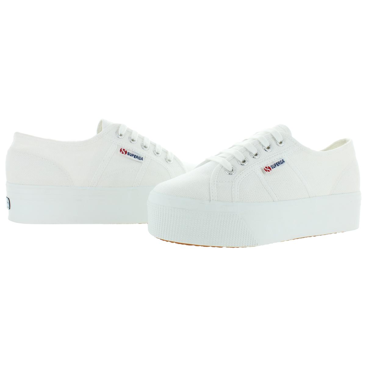 Superga Womens 2790  Canvas Low-Top Fashion Sneakers Platforms BHFO 9109