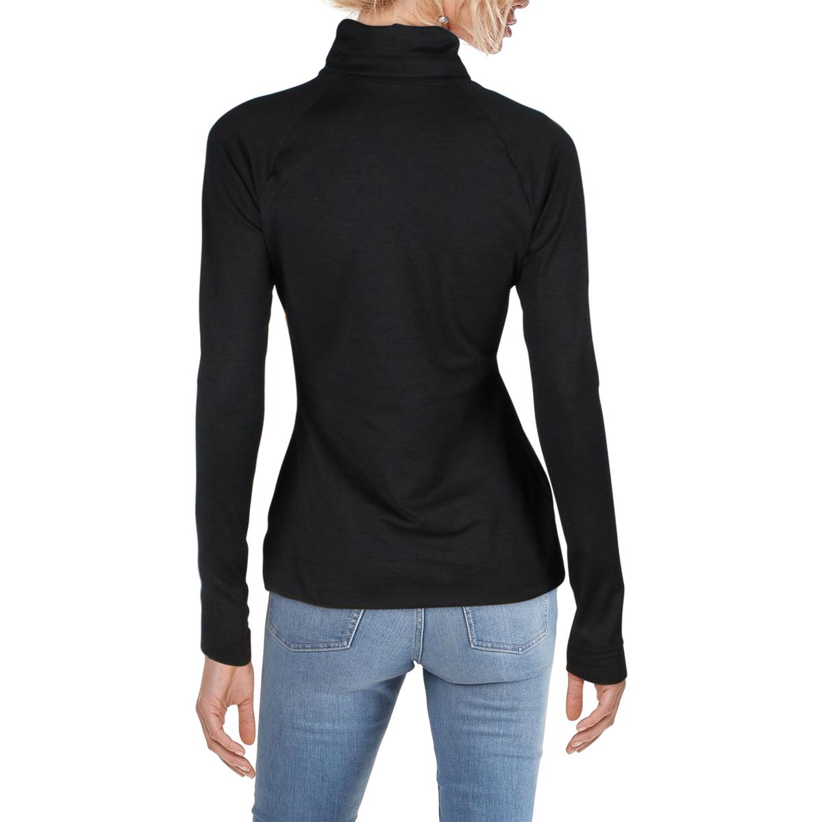 Spyder Womens Echo Melange Fitness Workout Turtleneck Top