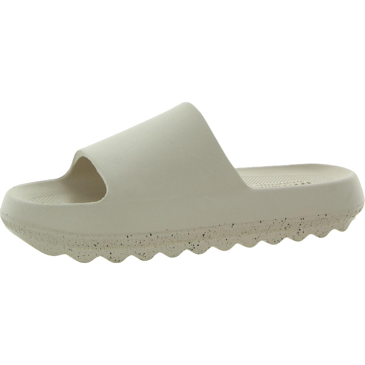 Cool Planet by Steve Madden Womens Cloudd Recycled Pool Slides