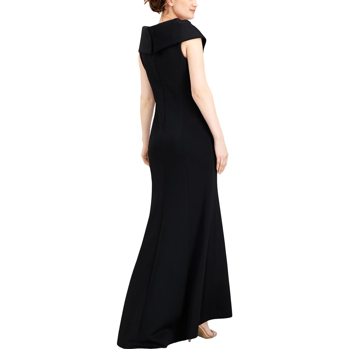 jessica howard petite ruffle scuba gown
