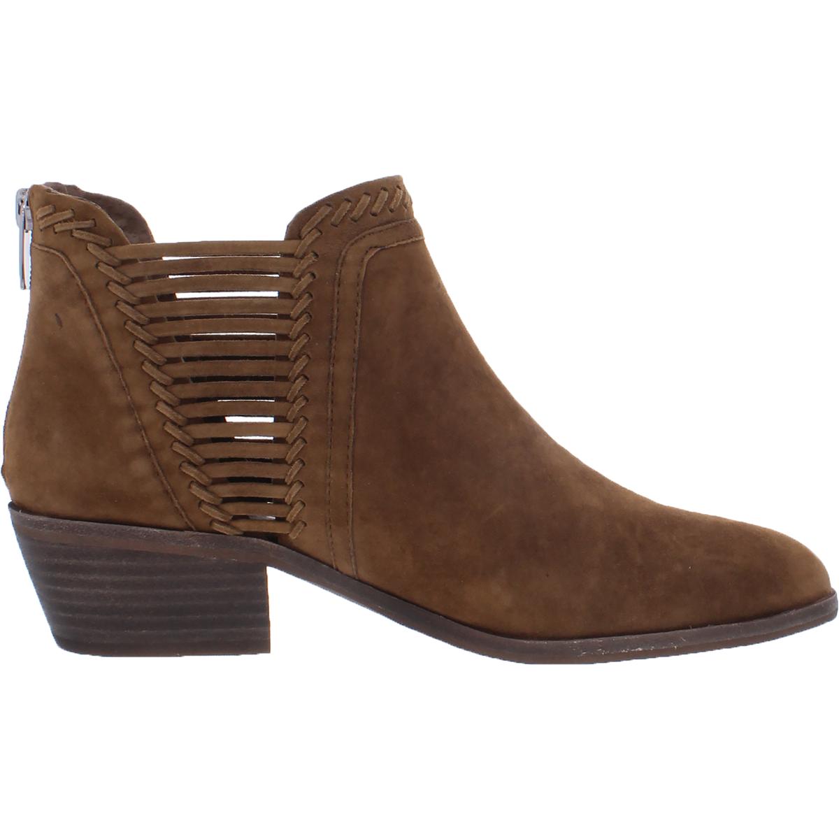vince camuto women's grasem stacked heel booties