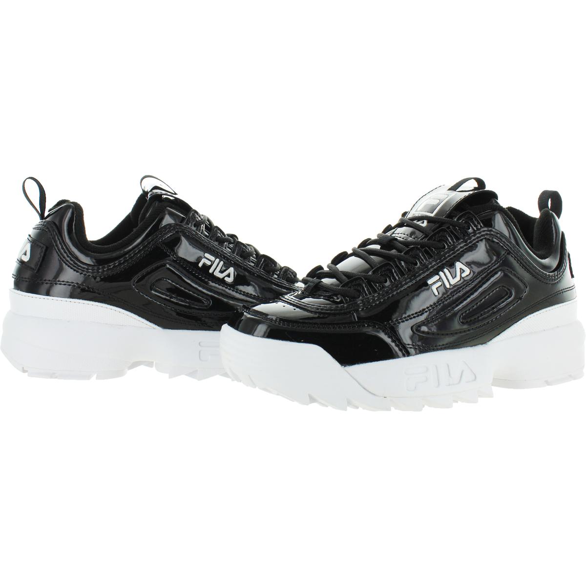 womens fila disruptor ii athletic shoe black