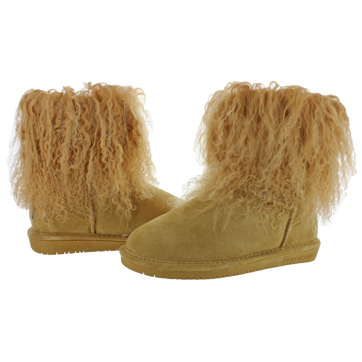 bearpaw boots tan