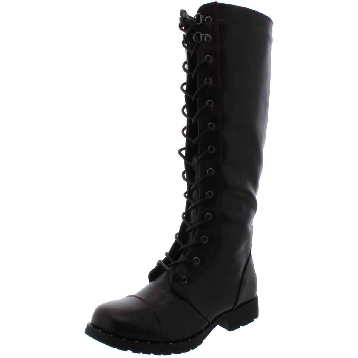 dirty laundry roset tall combat boots