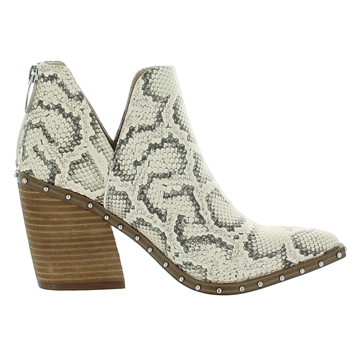 Steve Madden Womens Alyse Heeled Booties Ankle Boots Shoes BHFO 2501 