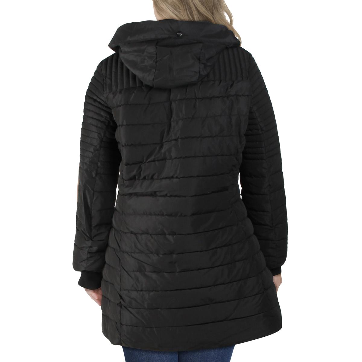 Nanette Nanette Lepore Women's Plus Size Quilted Puffer Coat with Fold-Over Hood | eBay