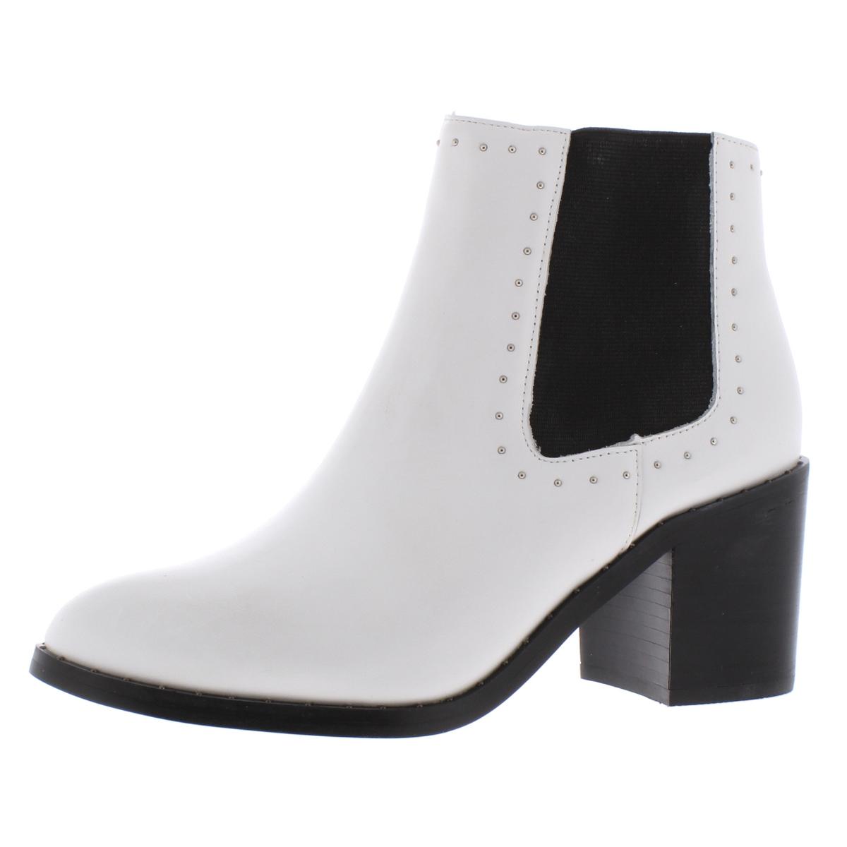 steve madden white ankle boots