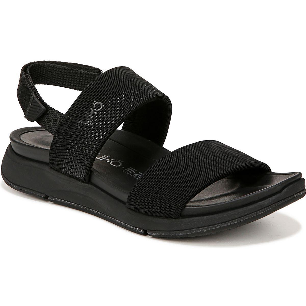 Женские спортивные босоножки Ryka Take Charge черного цвета, 9 средних размеров (B,M) BHFO 5966