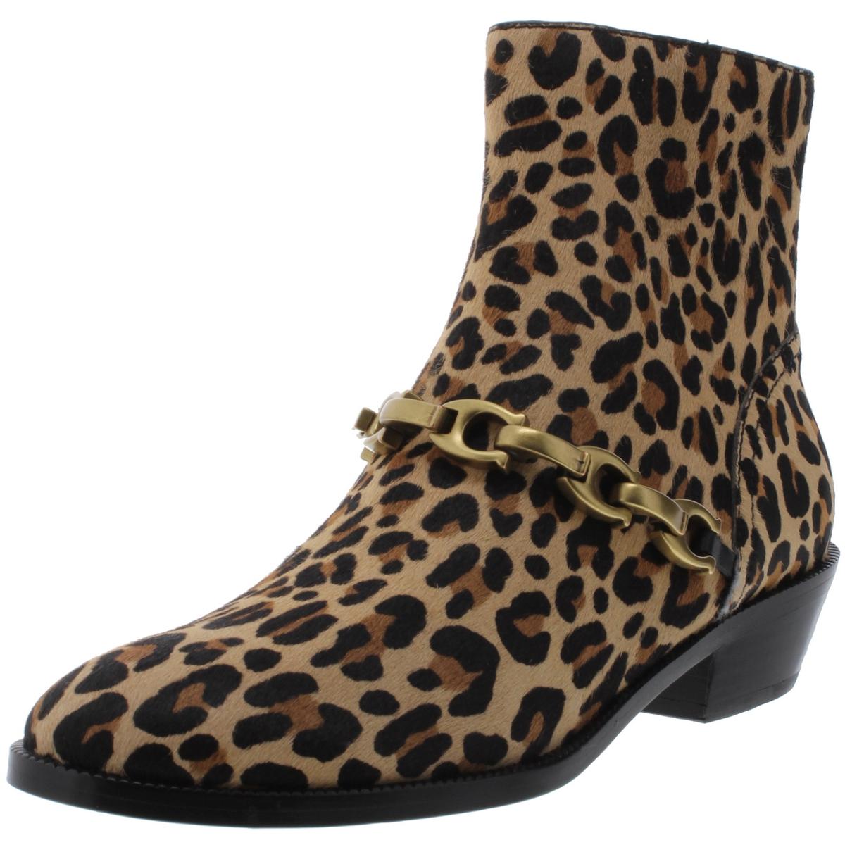 coach ankle boots with fur