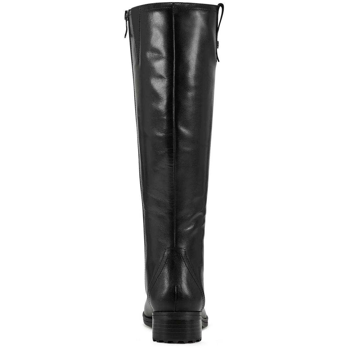 Easy Spirit Womens Rhonda Leather Block Heel Knee-High Boots Shoes BHFO ...