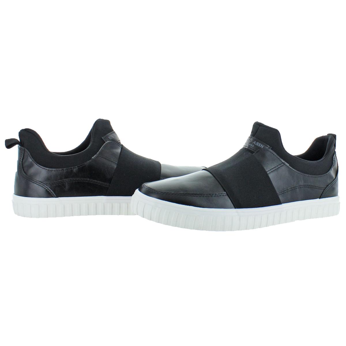 Zeto Men/'s Faux Leather Slip On Fashion Sneaker Shoes Polo Assn U.S