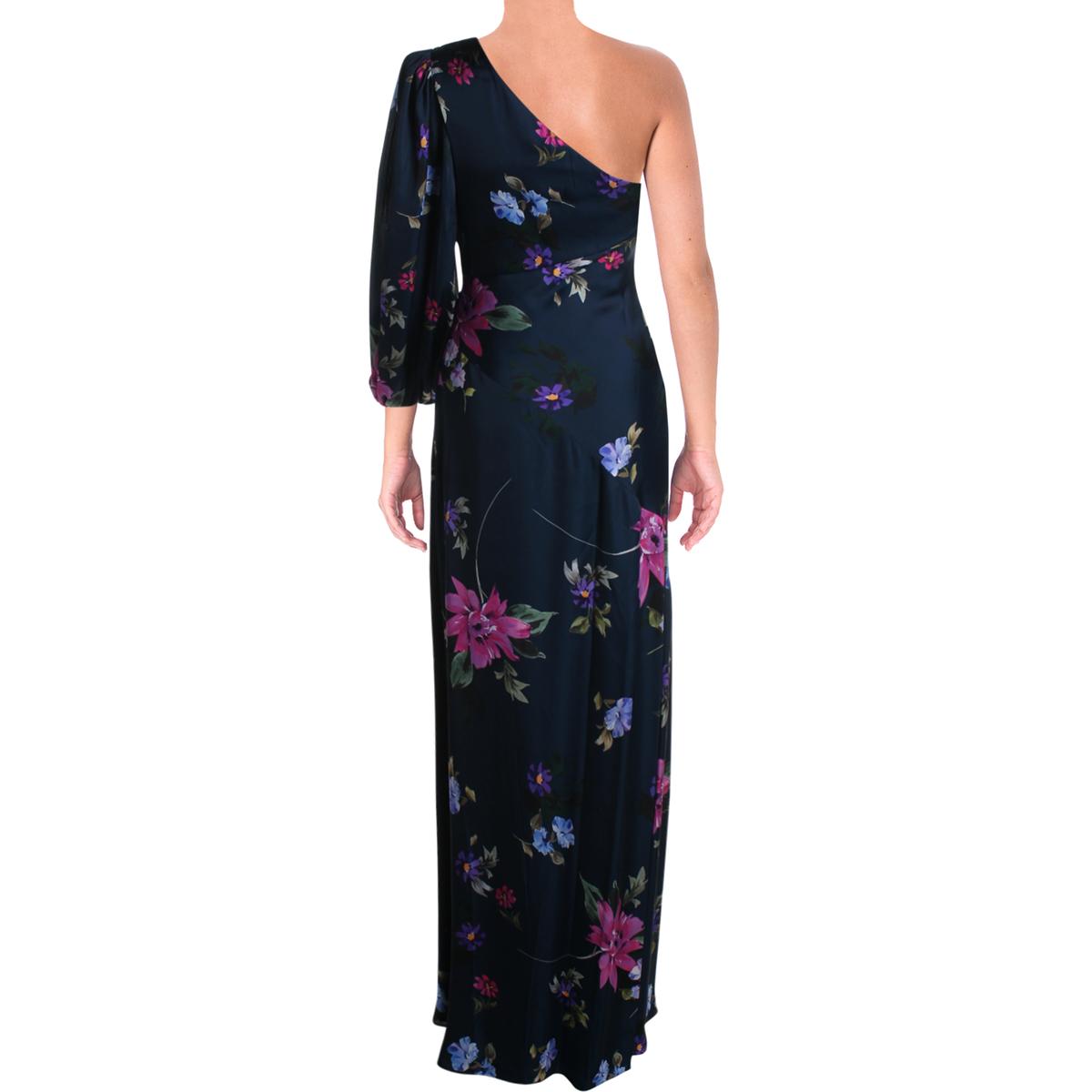 jill jill stuart blue pleated gown