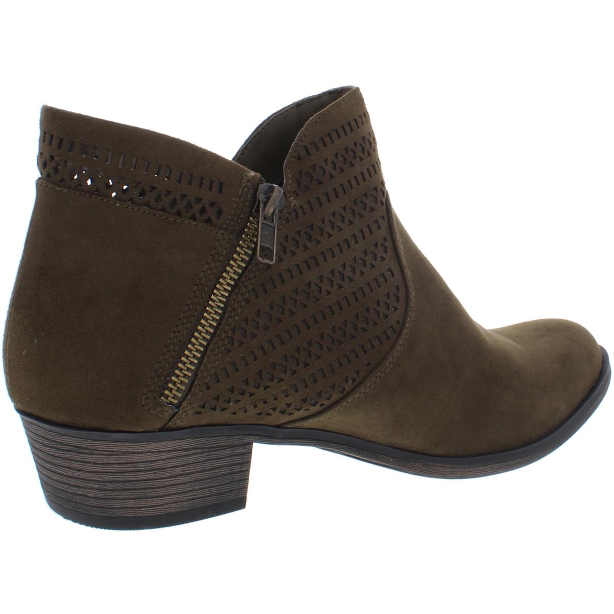 American Rag Womens Abby Stacked Ankle Booties Shoes BHFO
