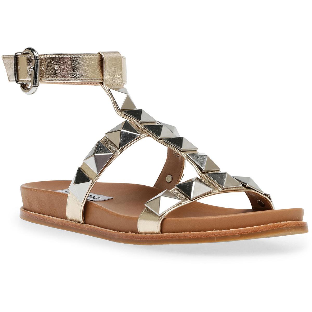 steve madden women's daft studded gladiator sandals