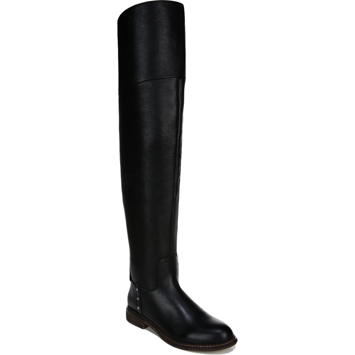 Женские высокие сапоги до колена Franco Sarto Haleen черного цвета 6 Medium (B,M) BHFO 1785