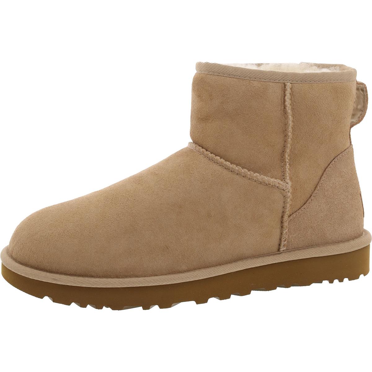 Женские ботинки из дубленки Ugg Womens Classic Mini II Tan 8 среднего размера (B,M) BHFO 1061