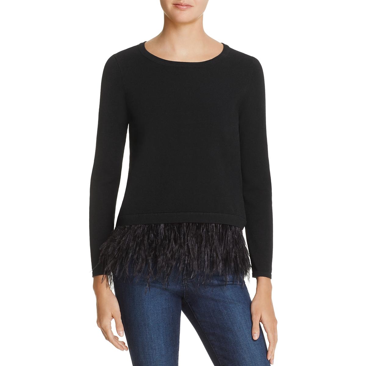 feather long sleeve top