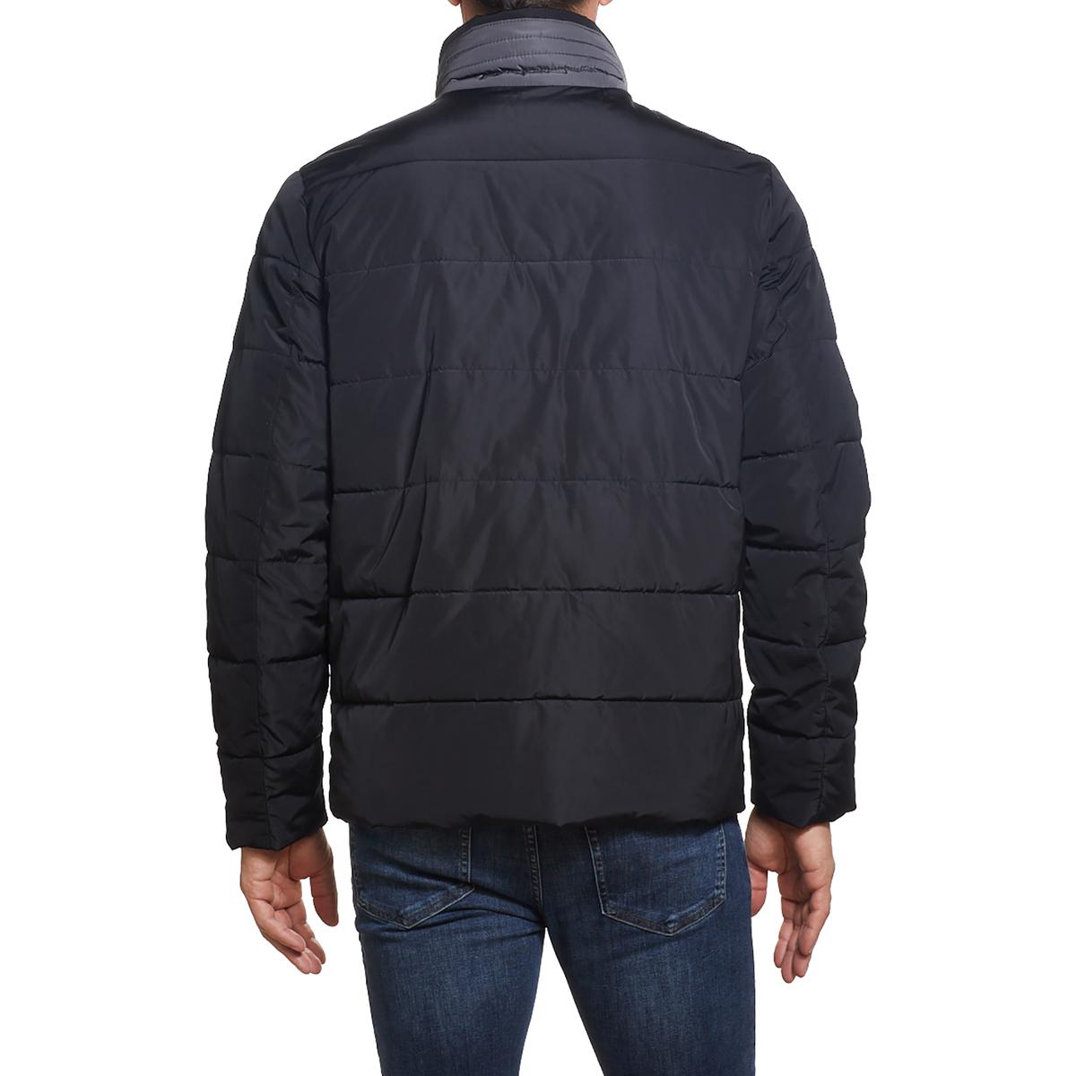 fleece lined down jacket men's