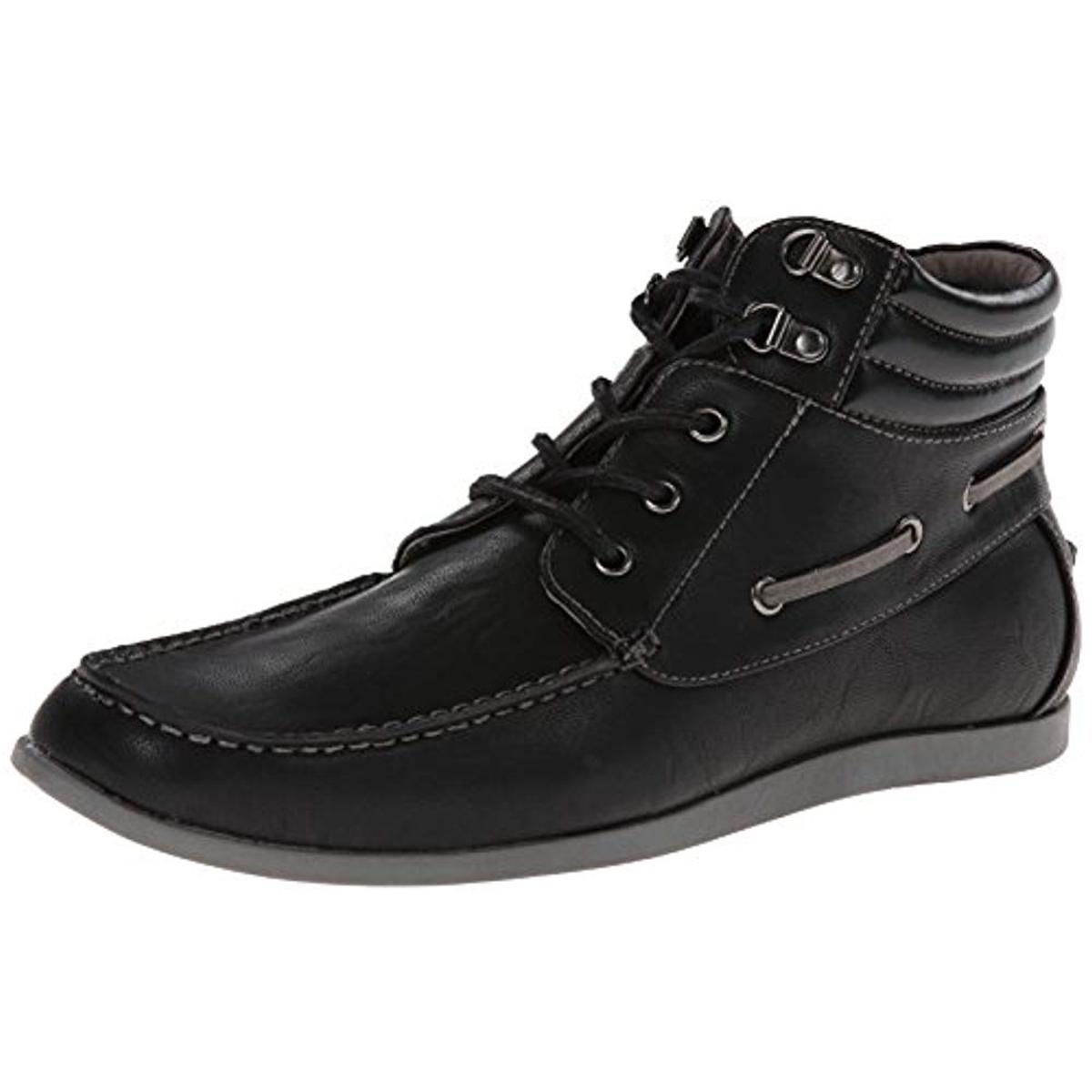 Madden Mens Gizmo Black Fashion Moc Toe Chukka Boots 13 Medium (D) BHFO ...