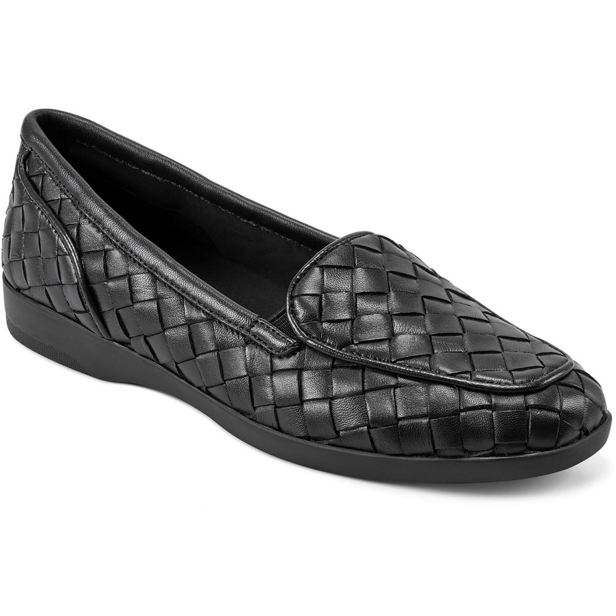 Easy Spirit SEDEVITT19 flache Damenschuhe aus geflochtenem Leder BHFO 0248 - Bild 4 von 9