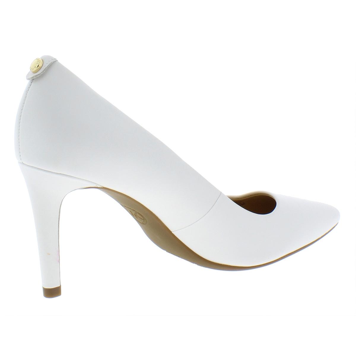 MICHAEL Michael Kors Womens Dorothy Flex White Dress Pumps 6.5 Medium