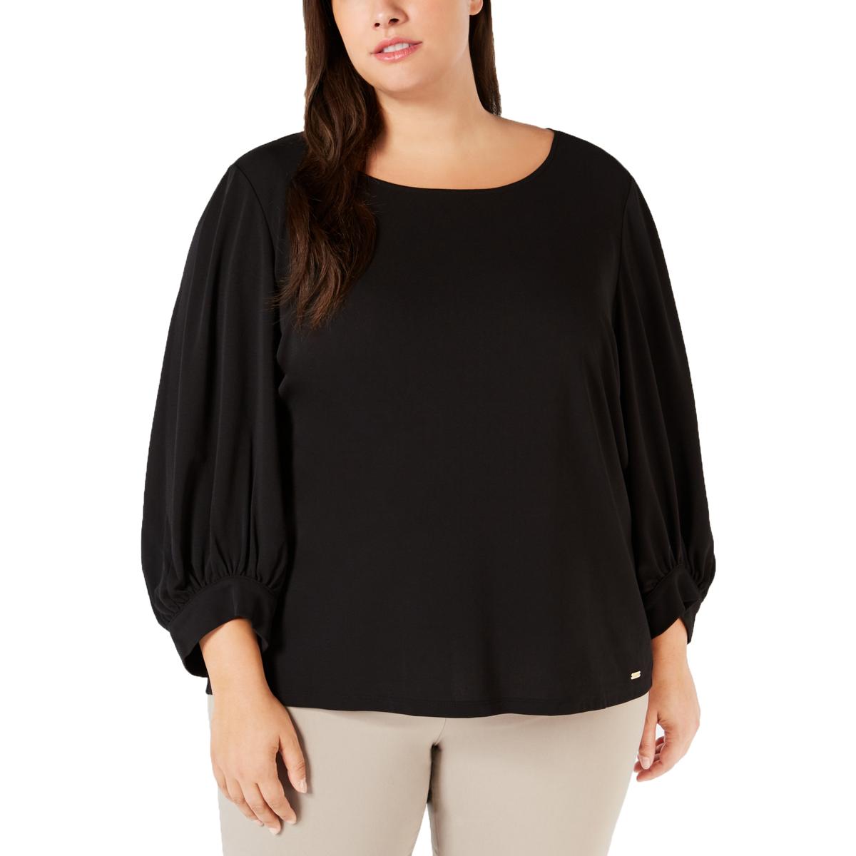 black calvin klein shirt womens