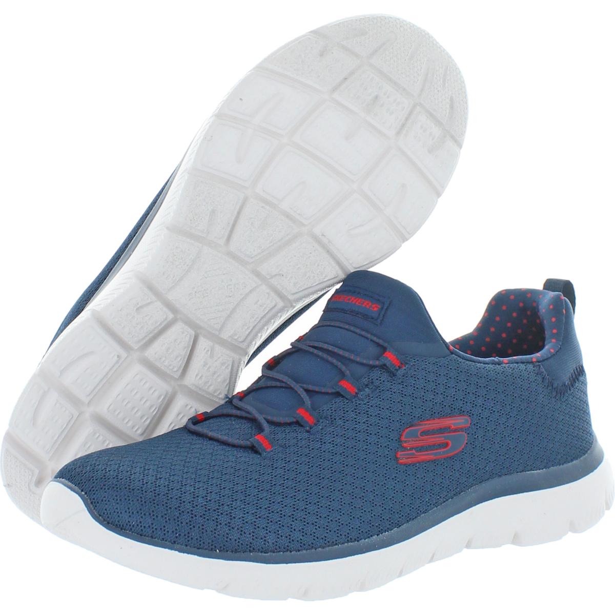 Skechers Womens Polka Dance Mesh Memory Foam Trainer Sneakers Shoes