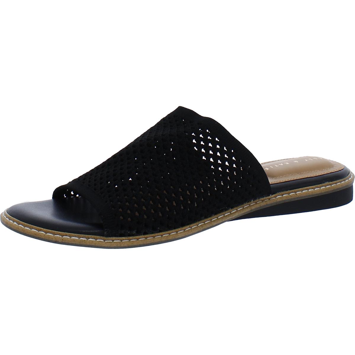 Женские босоножки-горки Kelly - Katie Adal 15 черного цвета, средний размер 6,5 (B,M), BHFO 4530