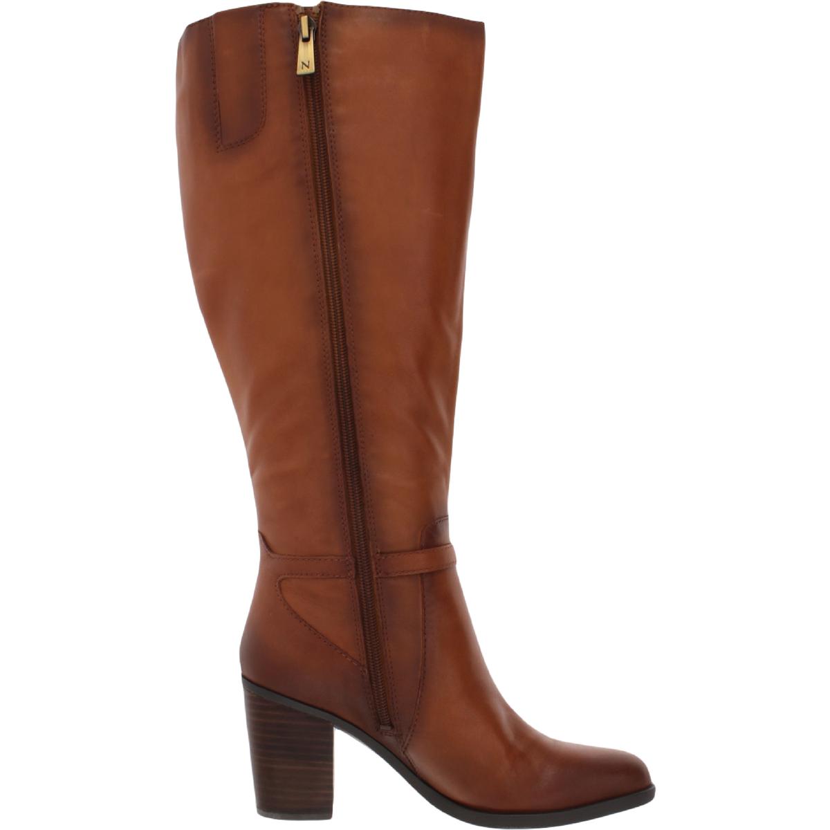 Naturalizer Womens Kalina Leather Wide Calf Tall Knee-High Boots Shoes BHFO 8202 - Picture 3 of 4