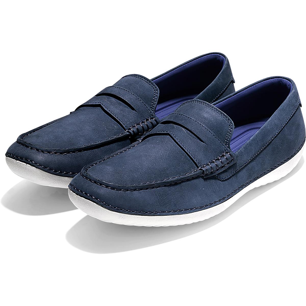 Cole Haan Mens MotoGrand Nubuck Slip On Driving Moccasins Shoes BHFO ...