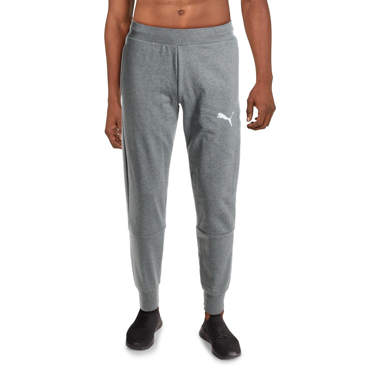 puma sweatpants grey