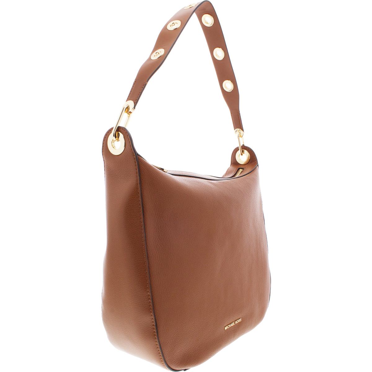 MICHAEL Michael Kors Womens Raven Leather Tote Shoulder Handbag Purse BHFO 3505 | eBay