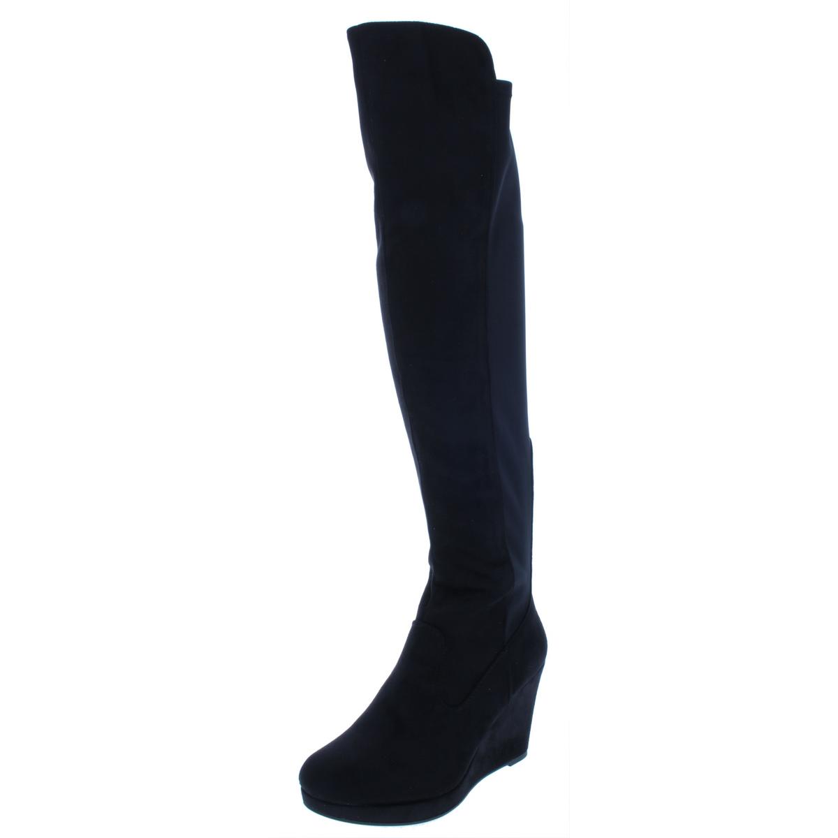 Chinese Laundry Donna Donna Donna Lovey Faux Suede Wedges Knee-High Stivali Shoes BHFO 5496 3ef2f8 Chinese Laundry Donna Donna Donna Lovey Faux Suede Wedges Knee-High Stivali Shoes BHFO 5496 3ef2f8