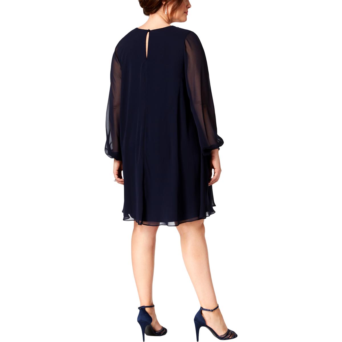 betsy and adam navy dress