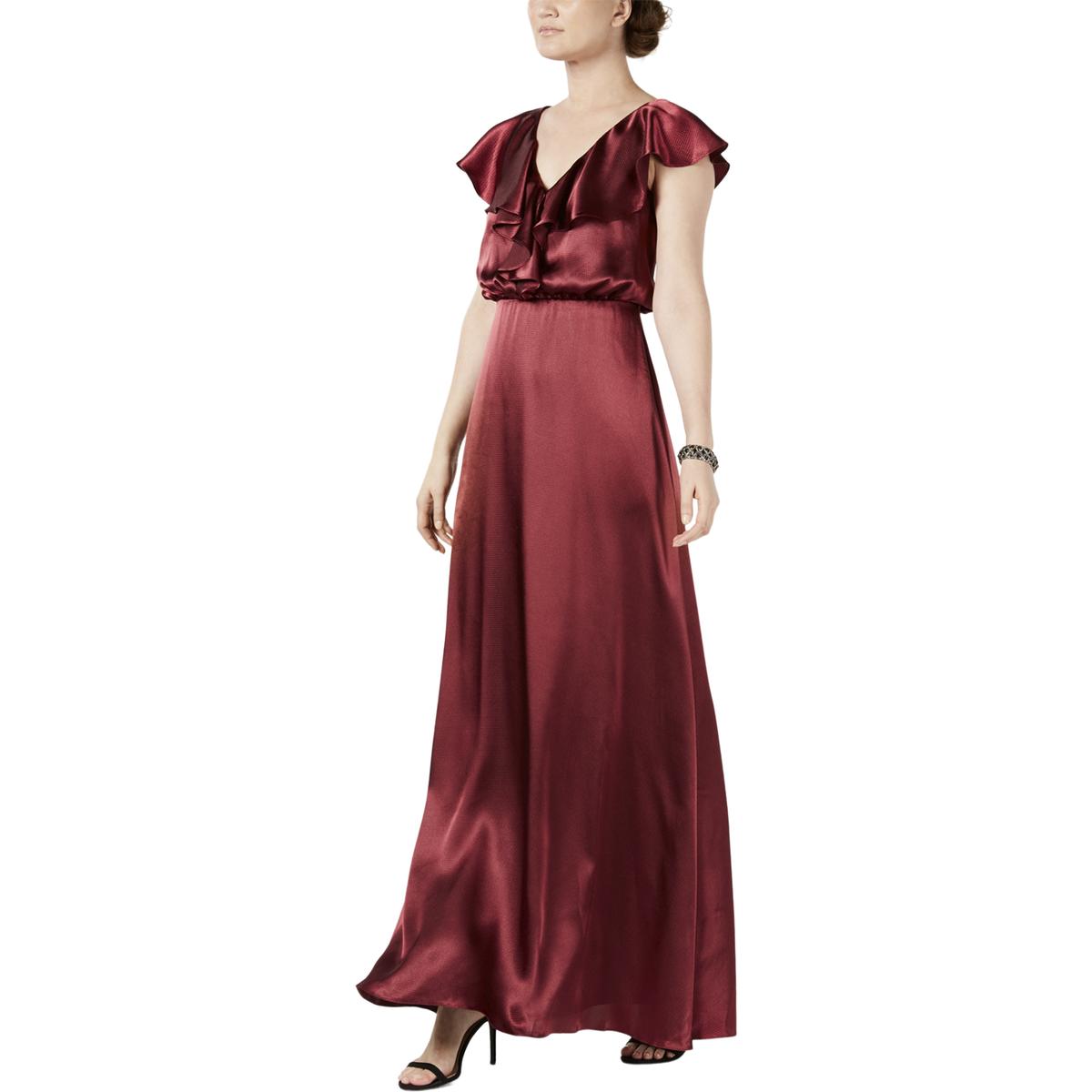 adrianna papell satin dress