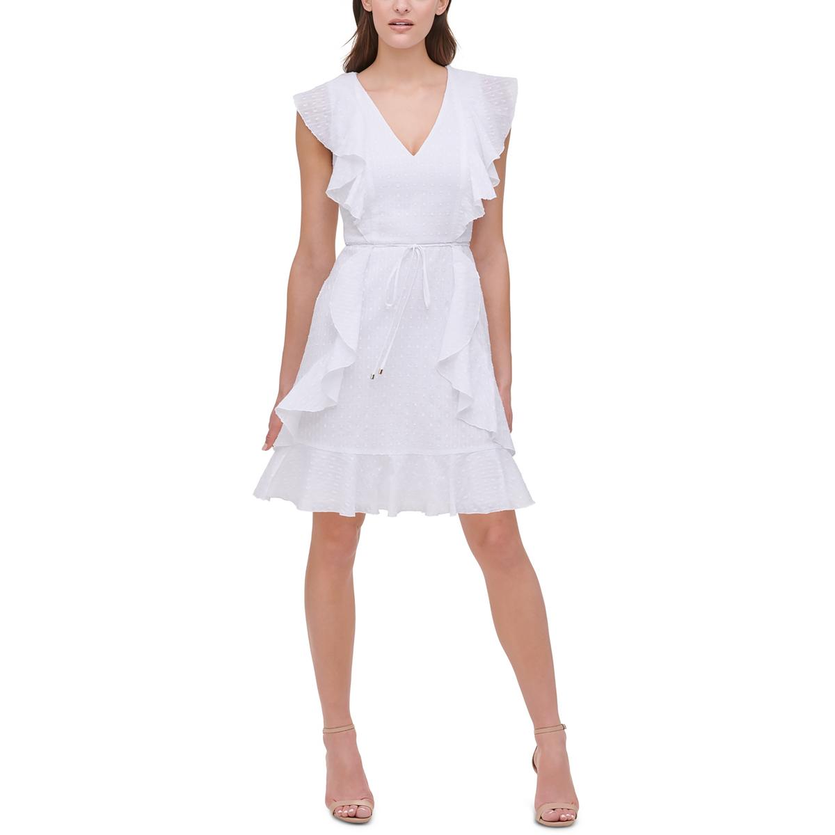 Tommy hilfiger hotsell ruffle dress