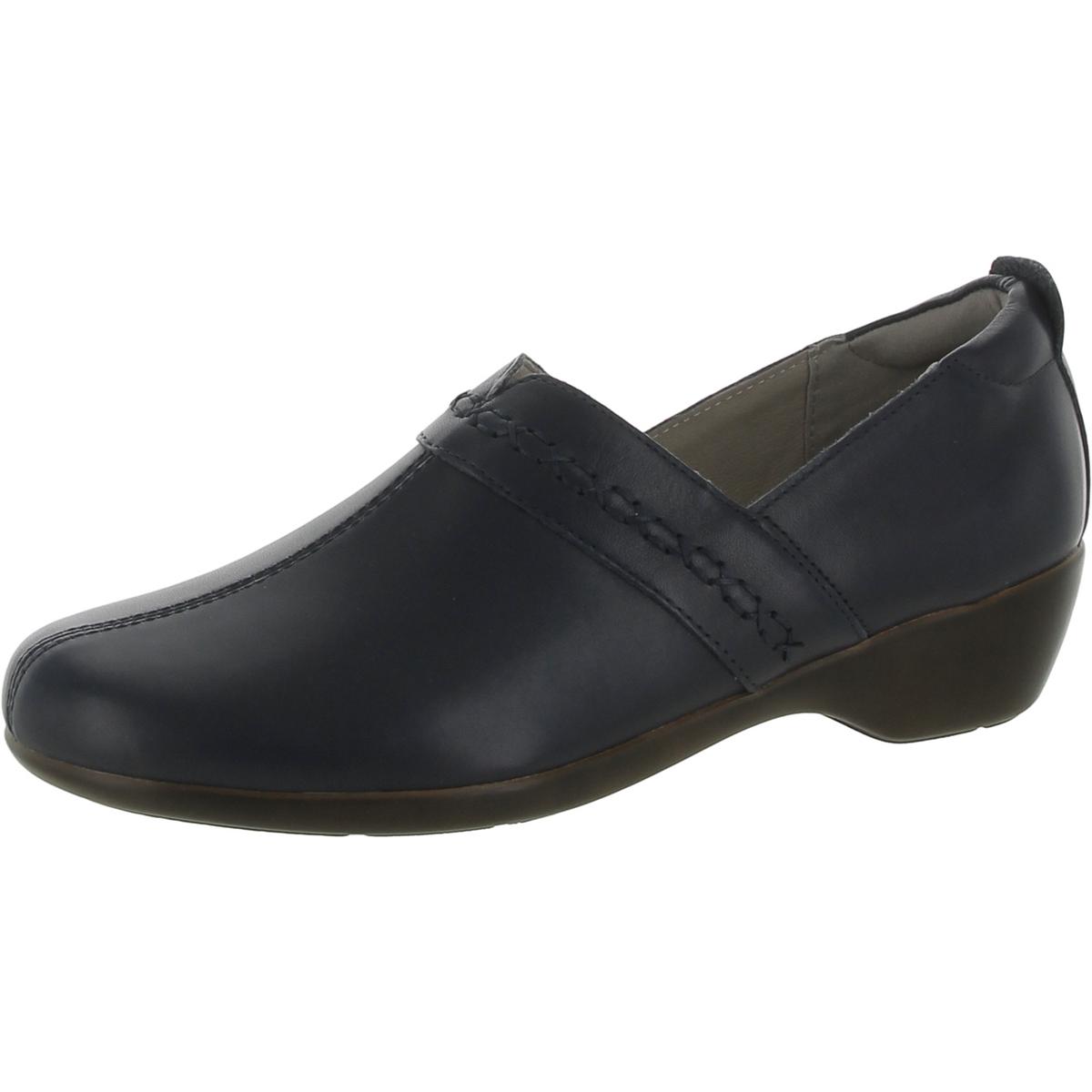 Easy Spirit Dolores Damen-Slipper aus Leder ohne Schnürung Halbschuhe BHFO 6886 - Bild 4 von 6